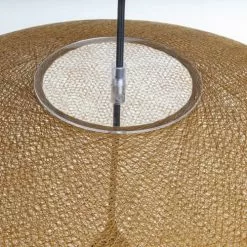 La Case De Cousin Paul Suspensions Globe Light XL Tabac Ø 50cm -Luminaires Soldes Boutique globe light xl tabac oe 50cm 5