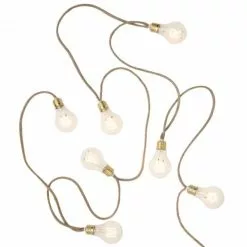 Madam Stoltz Guirlandes Et Décorations Lumineuses Guirlande Ampoules Texte