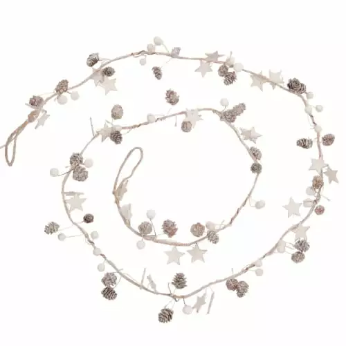 Maisons Du Monde Guirlandes Et Cimiers Guirlande Lumineuse 20 LED étoiles Et Pommes De Pin L220 1 Maisons Du Monde Guirlandes Et Cimiers Guirlande Lumineuse 20 LED étoiles Et Pommes De Pin L220