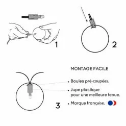 La Case De Cousin Paul Guirlandes Et Décorations Lumineuses Guirlande Lumineuse Bleue Et Grise -Luminaires Soldes Boutique guirlande lumineuse bleue et grise 4