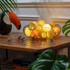 La Case De Cousin Paul Guirlandes Et Décorations Lumineuses Guirlande Lumineuse L168cm -Luminaires Soldes Boutique guirlande lumineuse l168cm 3