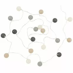 Maisons Du Monde Guirlandes Et Décorations Lumineuses Guirlande Lumineuse Tricolore 20 LED L360