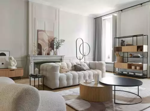 Maisons Du Monde Lampadaires Lampadaire 2 Cerclages En Metal Noir Mat H169 3 Maisons Du Monde Lampadaires Lampadaire 2 Cerclages En Metal Noir Mat H169 – Image 3