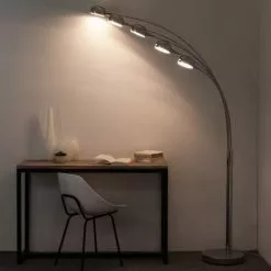 Maisons Du Monde Lampadaires Lampadaire 5 Branches En Métal Chromé H198 9 Maisons Du Monde Lampadaires Lampadaire 5 Branches En Métal Chromé H198 -Luminaires Soldes Boutique lampadaire 5 branches en metal chrome h198 1000 10 6 110952 7