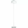 ATHM DESIGN Lampadaires Lampadaire Abat Jour Et Pied Métal Blanc