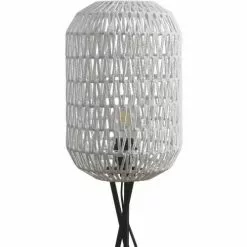 ATHM DESIGN Lampadaires Lampadaire Abat Jour Rotin Beige Et Pieds Métal -Luminaires Soldes Boutique lampadaire abat jour rotin beige et pieds metal 2