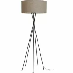It's About Romi Lampadaires Lampadaire Avec Pieds Noirs Et Abat-jour Gris H175cm 11 It's About Romi Lampadaires Lampadaire Avec Pieds Noirs Et Abat-jour Gris H175cm -Luminaires Soldes Boutique lampadaire avec pieds noirs et abat jour gris h175cm 4
