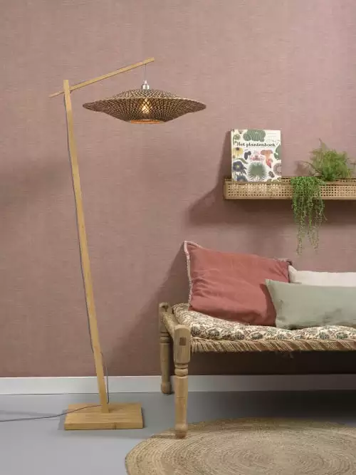 Good & Mojo Lampadaires Lampadaire Bambou H176cm 2 Good & Mojo Lampadaires Lampadaire Bambou H176cm – Image 2