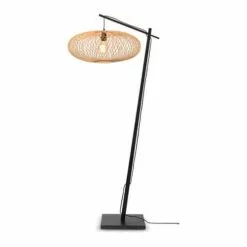 Good & Mojo Lampadaires Lampadaire Bambou Naturel H176cm