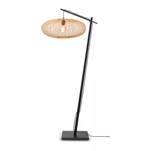Good & Mojo Lampadaires Lampadaire Bambou Naturel H176cm 1 Good & Mojo Lampadaires Lampadaire Bambou Naturel H176cm