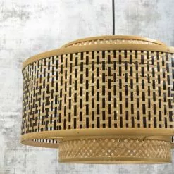 Good & Mojo Lampadaires Lampadaire Bambou Noir H176cm -Luminaires Soldes Boutique lampadaire bambou noir h176cm 8