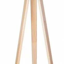 BPS Koncept Lampadaires Lampadaire Bois Clair H145