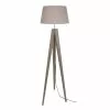 Tosel Lampadaires Lampadaire Bois Taupe