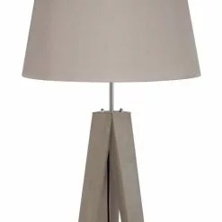 Tosel Lampadaires Lampadaire Bois Taupe 8 Tosel Lampadaires Lampadaire Bois Taupe -Luminaires Soldes Boutique lampadaire bois taupe 2