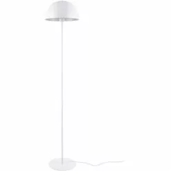 Leitmotiv Lampadaires Lampadaire Champignon En Métal Blanc -Luminaires Soldes Boutique lampadaire champignon en metal blanc 4