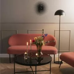 Leitmotiv Lampadaires Lampadaire Champignon En Métal Blanc -Luminaires Soldes Boutique lampadaire champignon en metal blanc 7