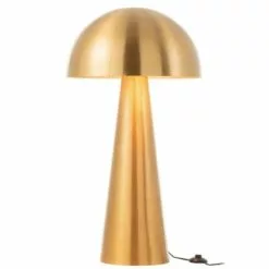 Meubles & Design Lampadaires Lampadaire Champignon En Métal Doré