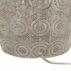 Beliani Lampadaires Lampadaire Design En Nickel -Luminaires Soldes Boutique lampadaire design en nickel 4