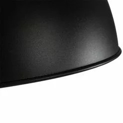 QAZQA Lampadaires Lampadaire En Acier Noir -Luminaires Soldes Boutique lampadaire en acier noir 14