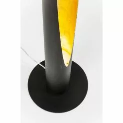 Kare Design Lampadaires Lampadaire En Acier Noir Et Doré H140 -Luminaires Soldes Boutique lampadaire en acier noir et dore h140 3