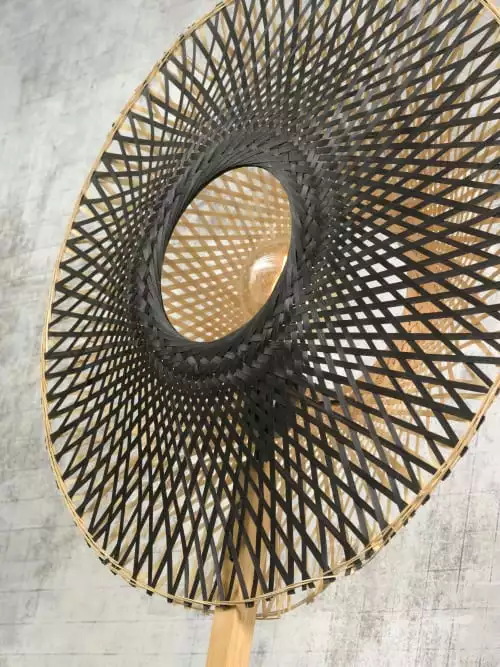 Good & Mojo Lampadaires Lampadaire En Bambou Naturel H170cm 6 Good & Mojo Lampadaires Lampadaire En Bambou Naturel H170cm – Image 6