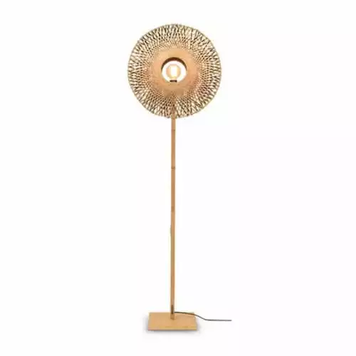 Good & Mojo Lampadaires Lampadaire En Bambou Naturel H180cm 1 Good & Mojo Lampadaires Lampadaire En Bambou Naturel H180cm