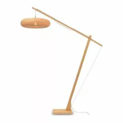Good & Mojo Lampadaires Lampadaire En Bambou Naturel H207cm