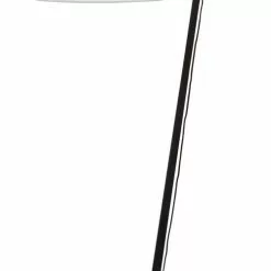 Good & Mojo Lampadaires Lampadaire En Bambou Noir/lin H176cm