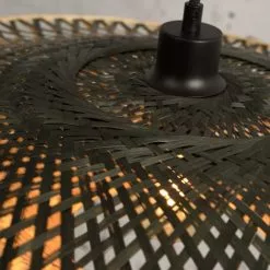 Good & Mojo Lampadaires Lampadaire En Bambou Noir Suspendu H176cm 8 Good & Mojo Lampadaires Lampadaire En Bambou Noir Suspendu H176cm -Luminaires Soldes Boutique lampadaire en bambou noir suspendu h176cm 2