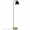 Maisons Du Monde Lampadaires Lampadaire En Bois D'acacia Et Métal Noir H162
