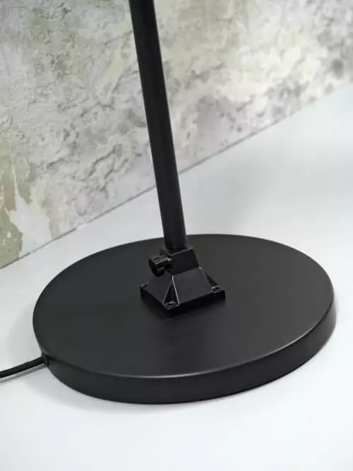 It's About Romi Lampadaires Lampadaire En Fer Abat-jour En Coton Noir, H. 190cm 4 It's About Romi Lampadaires Lampadaire En Fer Abat-jour En Coton Noir, H. 190cm – Image 4