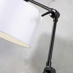 It's About Romi Lampadaires Lampadaire En Fer Abat-jour En Coton Noir, H. 190cm 10 It's About Romi Lampadaires Lampadaire En Fer Abat-jour En Coton Noir, H. 190cm -Luminaires Soldes Boutique lampadaire en fer abat jour en coton noir h 190cm 4