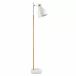 Maisons Du Monde Lampadaires Enfant Lampadaire En Hévéa Et Métal Blanc