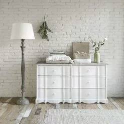 Maisons Du Monde Lampadaires Lampadaire En Manguier Et Abat-jour écru H166 -Luminaires Soldes Boutique lampadaire en manguier et abat jour ecru h166 1000 3 32 191338 8