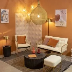 Pirouette Paris Lampadaires Lampadaire En Marbre Et Métal Noir Et Doré H160 -Luminaires Soldes Boutique lampadaire en marbre et metal noir et dore h160 3