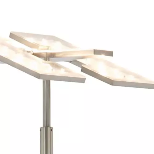 Brilliant Lampadaires Lampadaire En Métal Argenté 5 Brilliant Lampadaires Lampadaire En Métal Argenté – Image 5