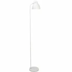 Wadiga Lampadaires Lampadaire En Métal Gris H155cm -Luminaires Soldes Boutique lampadaire en metal blanc h155cm