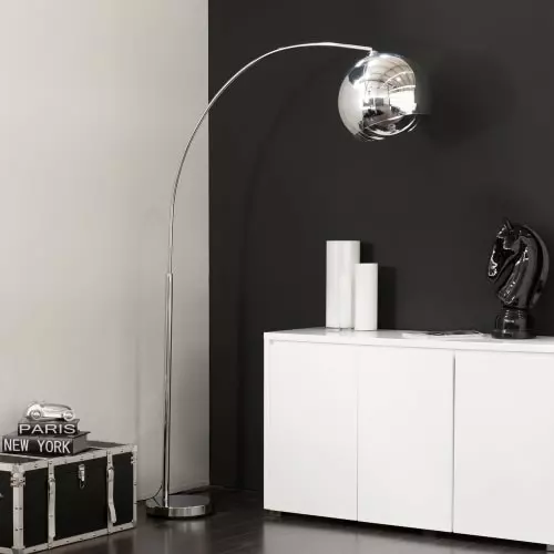 Maisons Du Monde Lampadaires Lampadaire En Métal Chromé H 200 Cm 6 Maisons Du Monde Lampadaires Lampadaire En Métal Chromé H 200 Cm – Image 6