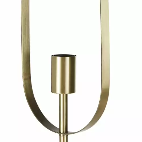 Maisons Du Monde Lampadaires Lampadaire En Métal Doré Et Marbre Blanc H160 2 Maisons Du Monde Lampadaires Lampadaire En Métal Doré Et Marbre Blanc H160 – Image 2