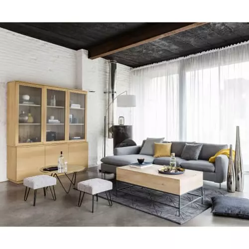 Maisons Du Monde Lampadaires Lampadaire En Métal Et Coton Blanc H 202 Cm 6 Maisons Du Monde Lampadaires Lampadaire En Métal Et Coton Blanc H 202 Cm – Image 6