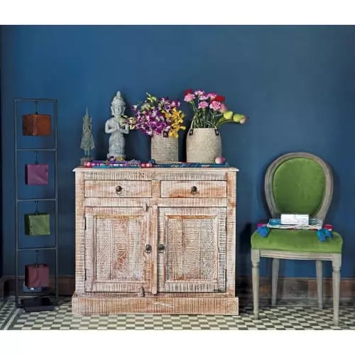 Maisons Du Monde Lampadaires Lampadaire En Métal Et Cuir De Chèvre Multicolore H 125 Cm 6 Maisons Du Monde Lampadaires Lampadaire En Métal Et Cuir De Chèvre Multicolore H 125 Cm – Image 6