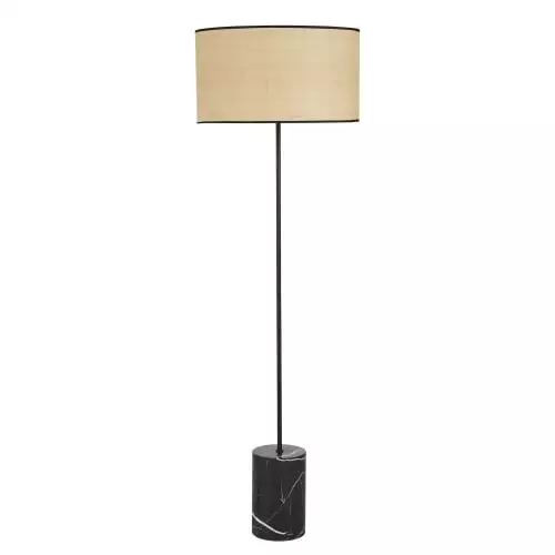 Maisons Du Monde Lampadaires Lampadaire En Métal Et Marbre Noirs Abat-jour Cannage En Rotin Tressé H164 1 Maisons Du Monde Lampadaires Lampadaire En Métal Et Marbre Noirs Abat-jour Cannage En Rotin Tressé H164