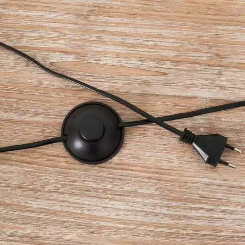 Maisons Du Monde Lampadaires Lampadaire En Métal Et Sapin Avec Abat-jour En Coton Noir H158 2 Maisons Du Monde Lampadaires Lampadaire En Métal Et Sapin Avec Abat-jour En Coton Noir H158 – Image 2