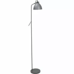 Wadiga Lampadaires Lampadaire En Métal Gris H155cm