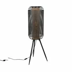 Dutchbone Lampadaires Lampadaire En Métal H111cm Noir
