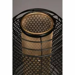 Dutchbone Lampadaires Lampadaire En Métal H111cm Noir -Luminaires Soldes Boutique lampadaire en metal h111cm noir 5