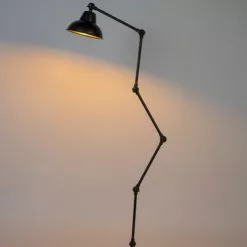 Drawer Lampadaires Lampadaire En Métal H158cm Noir -Luminaires Soldes Boutique lampadaire en metal h158cm noir 1