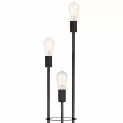 Globo Lampadaires Lampadaire En Métal Noir -Luminaires Soldes Boutique lampadaire en metal noir 29