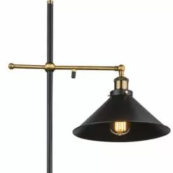Globo Lampadaires Lampadaire En Métal Noir -Luminaires Soldes Boutique lampadaire en metal noir 34