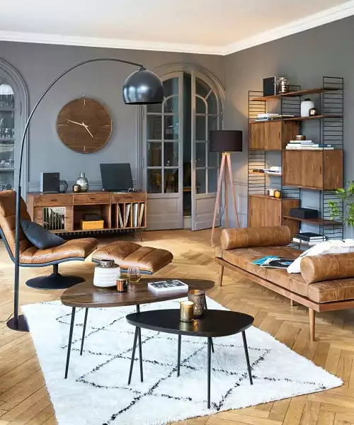 Maisons Du Monde Lampadaires Lampadaire En Métal Noir H 190 Cm 2 Maisons Du Monde Lampadaires Lampadaire En Métal Noir H 190 Cm – Image 2